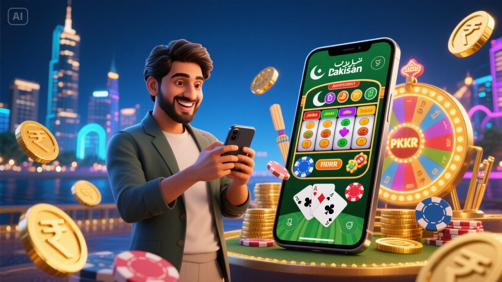 Lucky Spins CasinoDeposit once and enjoy 200% instantly on your first recharge! Pakistani users can enjoy nonstop casino fun, fast cashouts, and secure PKR banking.